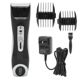 Men Electric Hair Clipper Limit Combs LCD Display Hair Trimmer Cutter  100‑240V