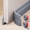 Hojoy 2 Pack Under Door Draft Stopper, Adjustable Door Sweep
