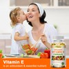 Organic Vitamin E Capsules Supplement for Hair Skin Nail Face
