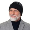 LIERYS Organic Cotton Turn-Up Hat - Beanie Hat - Knitted