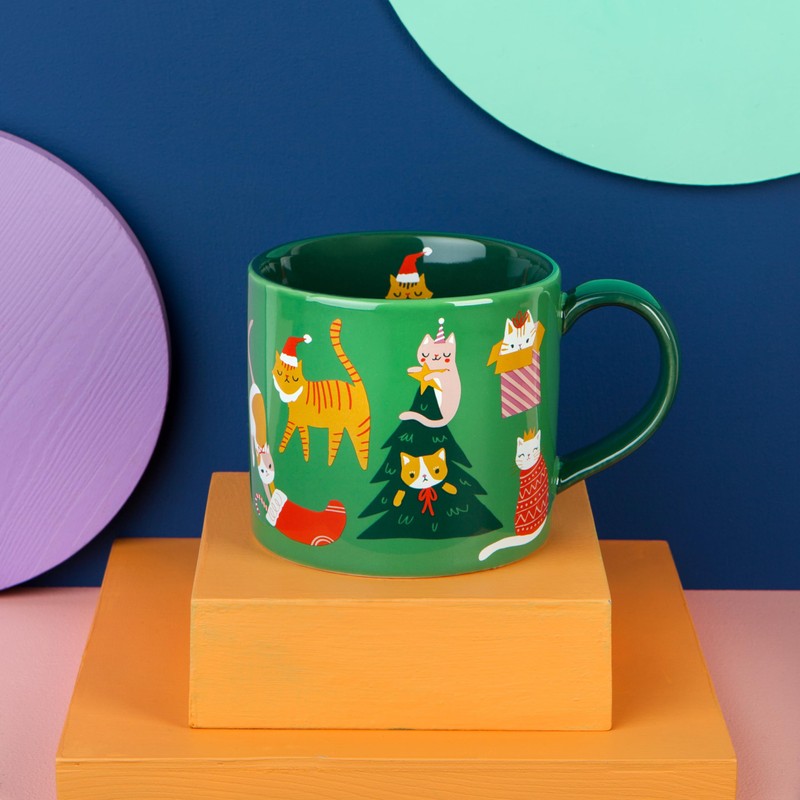 Now Designs Jubilee Let it Meow Stoneware Mug In A