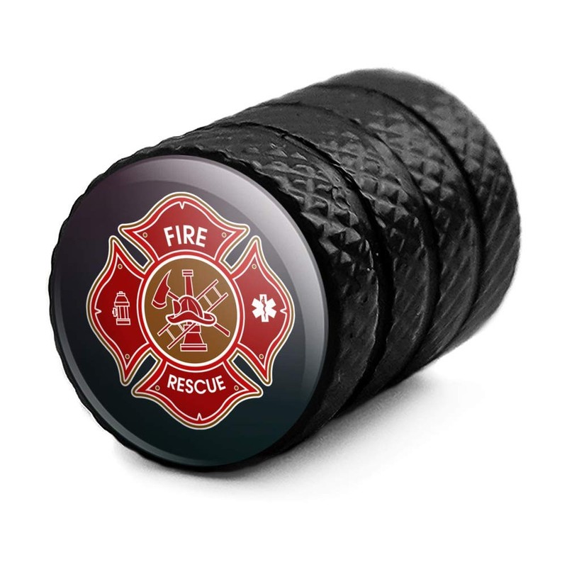 GRAPHICS & MORE Firefighter Fire Rescue Maltese Cross Tire Rim