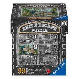 Ravensburger Exit Puzzle 16879, Im Gutshaus Wintergarten, 99 Pieces Puzzle for Adults and Children from 14 Years