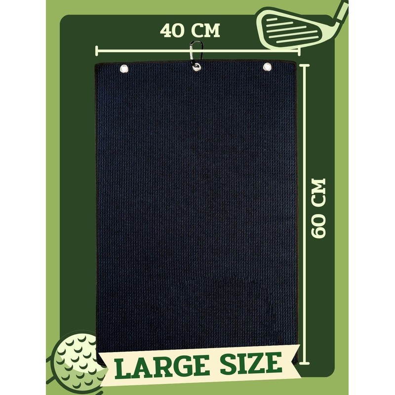 CybGene 60th Birthday Gifts for Men, Funny Golf Towels, 60