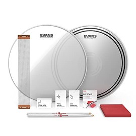 EVANS | Snare Tune Up Kits | Parche para Tarola | 14 Pulgadas | ESTUK-14ECSRD-1