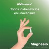 Vitamínica Mg Magnesium (180 Capsules) - Natural Mineral for 90