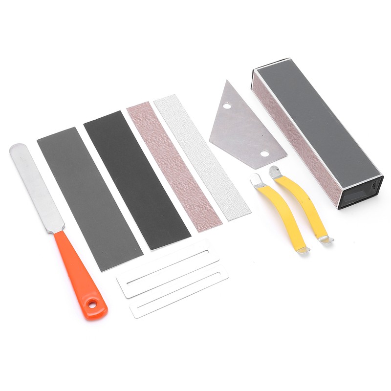 Guitar Luthier Tool Set Levelling Maintenance Repair Kit Accessory for