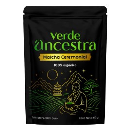 Matcha Ceremonial Premium Orgánico - Alta Calidad - 60 G