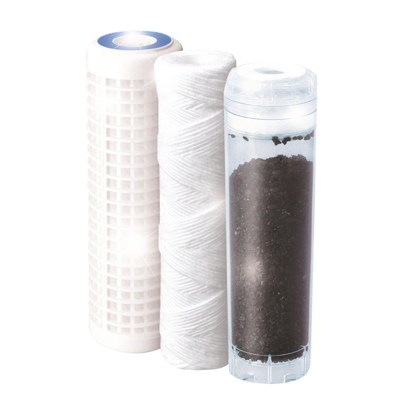 AQUAWATER 104633 Kit Rainwater Cartridges Complete System and Refill Set