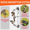 AKCHOER Compound Bow and Arrow Kit Youth Bow and Arrow