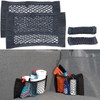 Lescars Car Trunk Net: Set of 4 Universal Storage Net