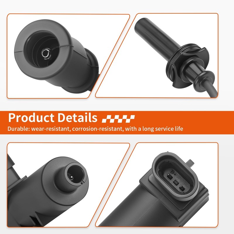 Ignition Coil & Spark plug Wire Cap For Hisun MSU