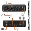 24Bit 192kHz Audio Interface, 2 In 2 Out USB Audio