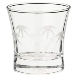 Chilled Sake Glass Bamboo Kiriko 110ml