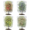Evoio Fruit Tree Netting Bags with Drawstring, 4PCS Blueberry Bush