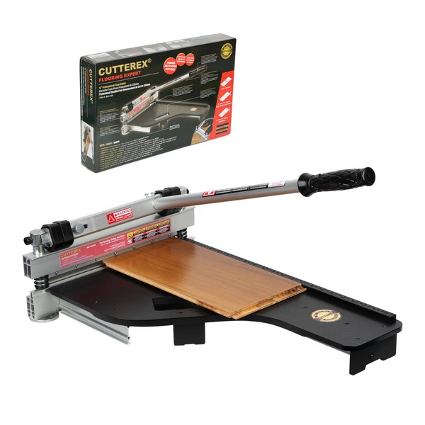 CUTTEREX 13" Professional Laminate Floor Cutter, Vinyl Floor Cutter, Multi-layer