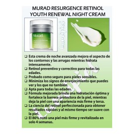 Murad Resurgence Retinol Night Cream + Wrinkle Corrector