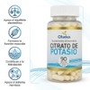 Citrato Potasio 500 Suplemento Calambres Musculares Balance Electrolítico Hidratación Alta