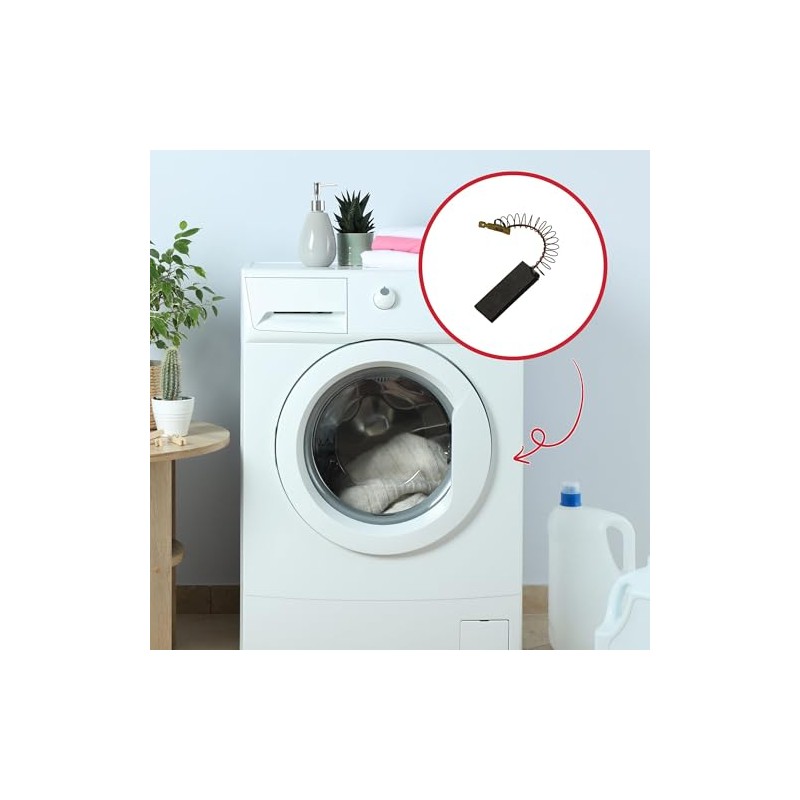 2 x Washing Machine Carbon Brushes 00616505