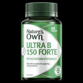 Nature's Own Buy Natures Own Ultra B 150 Forte 60 Tablets Online | Chempro Chemists