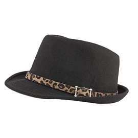 One Limitation CP750 Hat, Leopard Pattern, Belt, Stylish, Classic, Formal, Men's, Women's,, Black