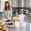 Multi-Purpose Measuring Cup Set - 1/2/4 Cup BPA-Free Unbreakable Plastic