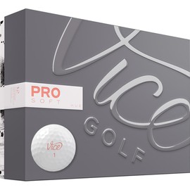 VICE Golf PRO Soft HUE Living Coral 2020 | 12 Golf Balls