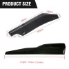 For Honda Civic Front Rear Bumper Lip Spoiler Body Kit