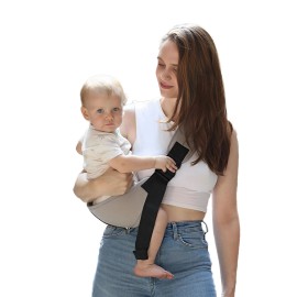 MIAO PAW Baby Sling Carrier Ergonomic Adjustable Strap Hip Seat Grey