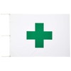 Green Cross Flag Safety Flag (Medium) 900 X 1250 mm