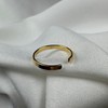 Plain Gold Dipped Sterling Silver Toe Ring