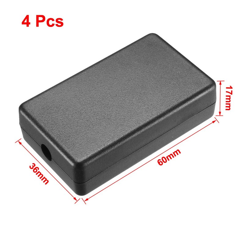 sourcing map 4pcs 60 x 36 x 17mm Electronic Plastic