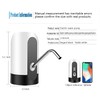 USB Rechargeable Water Dispenser with Detachable Base for 5 Gallon