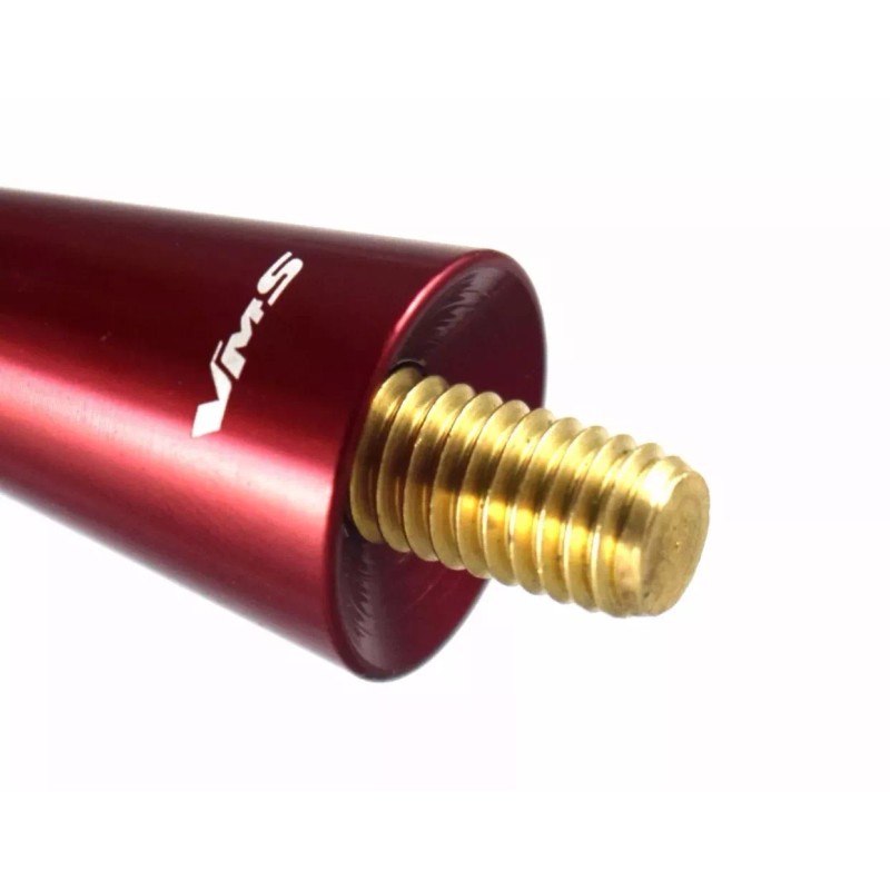 VMS RACING FORD F150 RED ANTENNA 2” SHORT ALUMINUM FITS