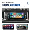 ESSGOO Single Din Car Stereo Wireless Apple CarPlay 5.1 Touchscreen