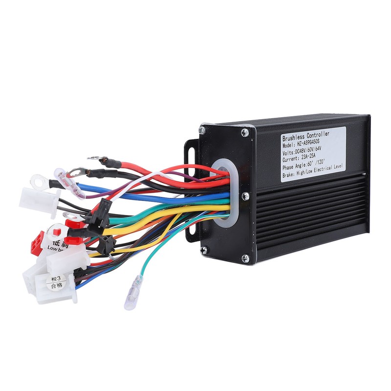 48V 60V 64V 450W Brushless Controller Aluminum Alloy Speed Motor