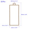 M METERXITY 10 Pack Open Bezels for Resin - Hollow