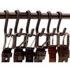 Brute Strength - S-Hooks Wrapped with Full Grain Leather -