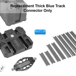 Replacement Part for Hot-Wheels Track Builder Unlimited Power Boost Box - GNJ01 ~ Replacement Thick Blue Track Connector