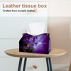 2 Pack Tissue Box Cover Holder, Poppy Flowers Ladybird Rectangle