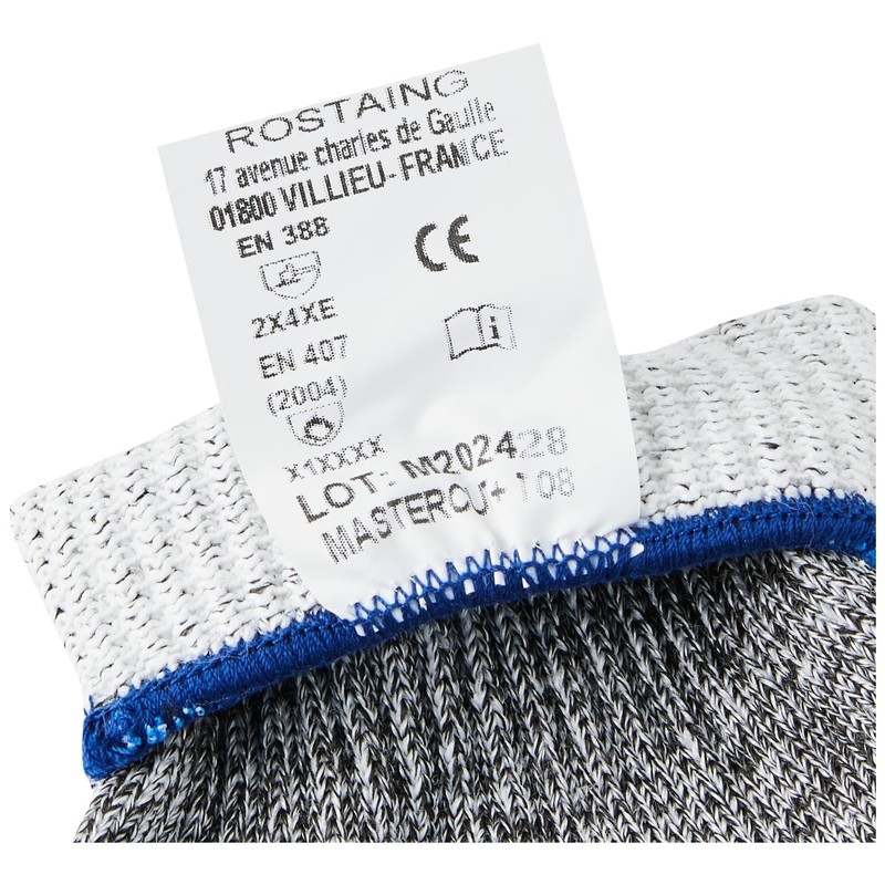 Rostaing Mastercut Cut Resistant Level 5 Washable Ambidextrous Gloves (1