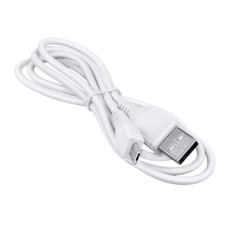 PwrON 3.3ft White Micro USB Charger Cable Cord Lead for