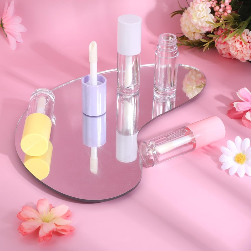 4Pcs Lip Gloss Tubes, 6ml Empty Lip Gloss Tubes with