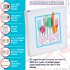 Recipe Binder with Dividers and Labels - Recipe Cookbook Binder