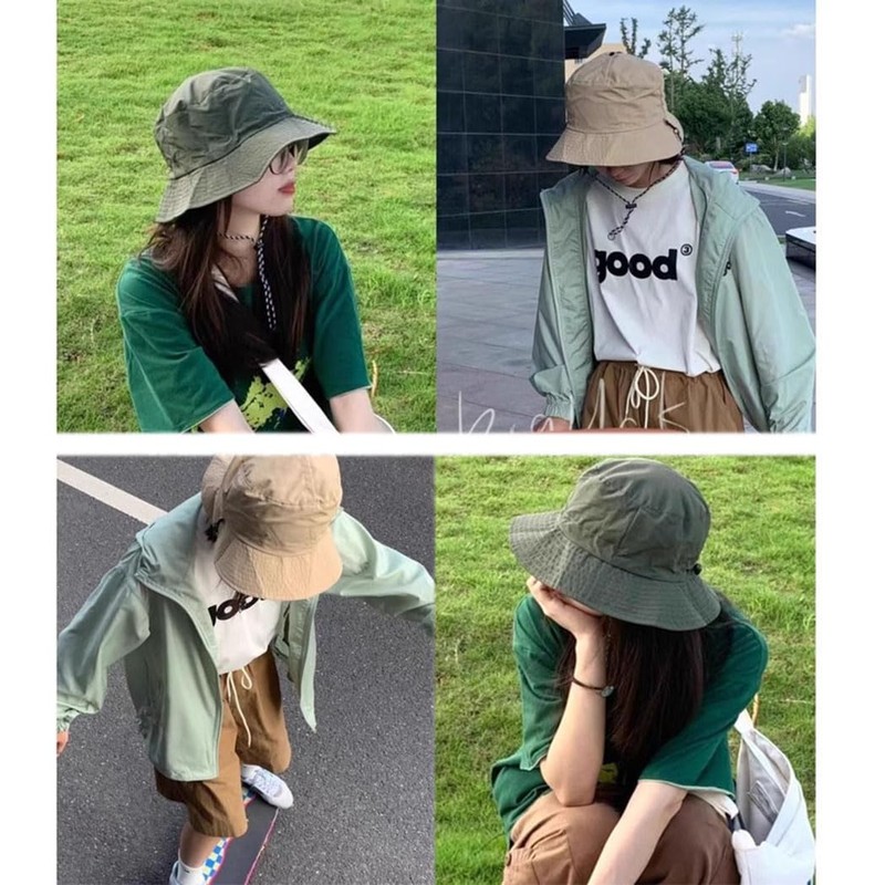 Natiform Safari Hat, Foldable, Integrated Storage, Compact, UV Protection Hat,