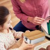 Bento Lunch Box for Adults/Children, Stainless Steel Lunch Box with