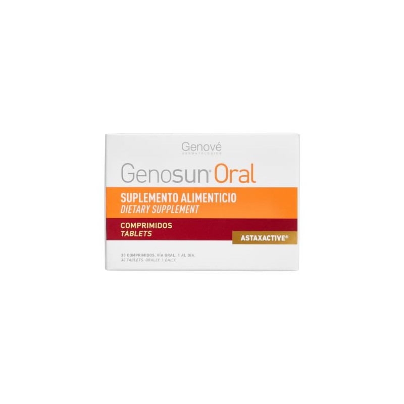 Genosun Oral Suplemento Alimenticio Comprimidos