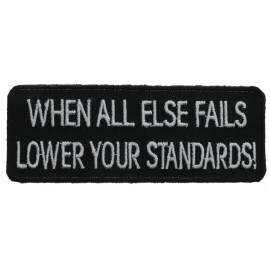 When All Else Fails Lower Your Standards! Patch PWWAF F1D1H