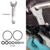 Front Mount Hydraulic Steering Cylinder Seal Kit HC5340 HC5341 HC5342
