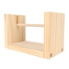Horizontal Yarn Holder 20cm Spindle Length Increase Speed DIY Wooden
